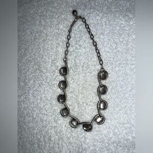Vintage silver tone necklace
